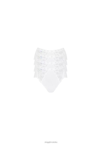 gaćice | sloggi žene chic midi gaćice bijela 0VT48R607