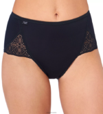 gaćice | sloggi žene pure sense luxe maxi gaćice crno 0VT48R375 - Image 2