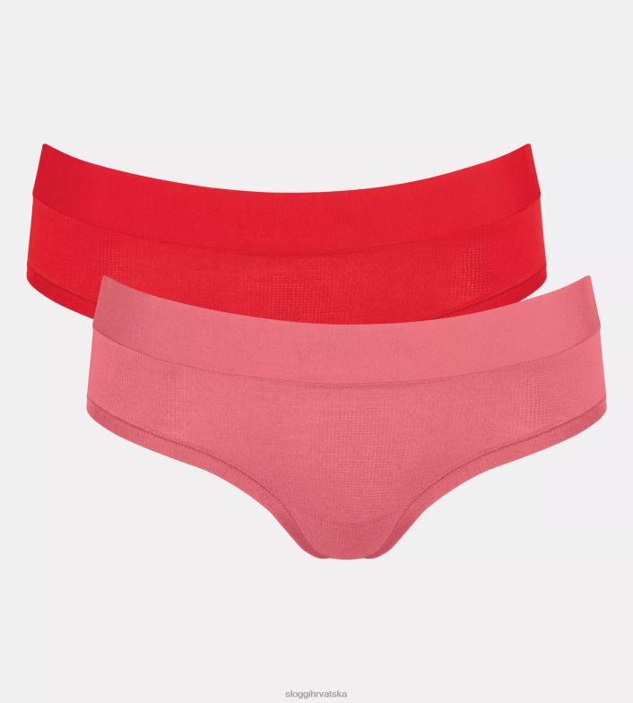 gacice_sloggi_zene_svestrane_hipster_gacice_crvena_svijetla_kombinacija_0vt48r618.png gaćice | sloggi žene svestrane hipster gaćice crvena - svijetla kombinacija 0VT48R618 - Image 1