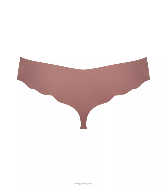 gaćice | sloggi žene zero microfibre 2.0 string smeđa - tamna kombinacija 0VT48R658 - Image 8