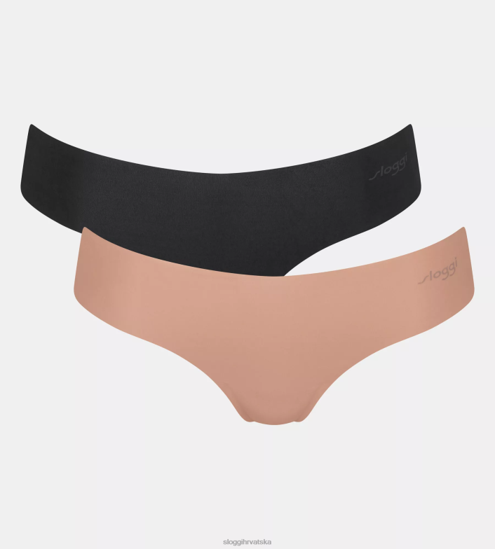 gaćice | sloggi žene zero microfibre 2.0 string smeđa - tamna kombinacija 0VT48R658 - Image 1