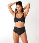 grudnjaci | sloggi žene čipkasta bralette zero feel crno 0VT48R320 - Image 6
