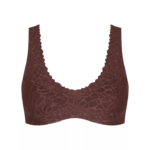grudnjaci | sloggi žene čipkasta bralette zero feel ebanovina smeđa 0VT48R542