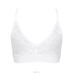 grudnjaci | sloggi žene go allround čipkasti bralette bijela 0VT48R503 - Image 4
