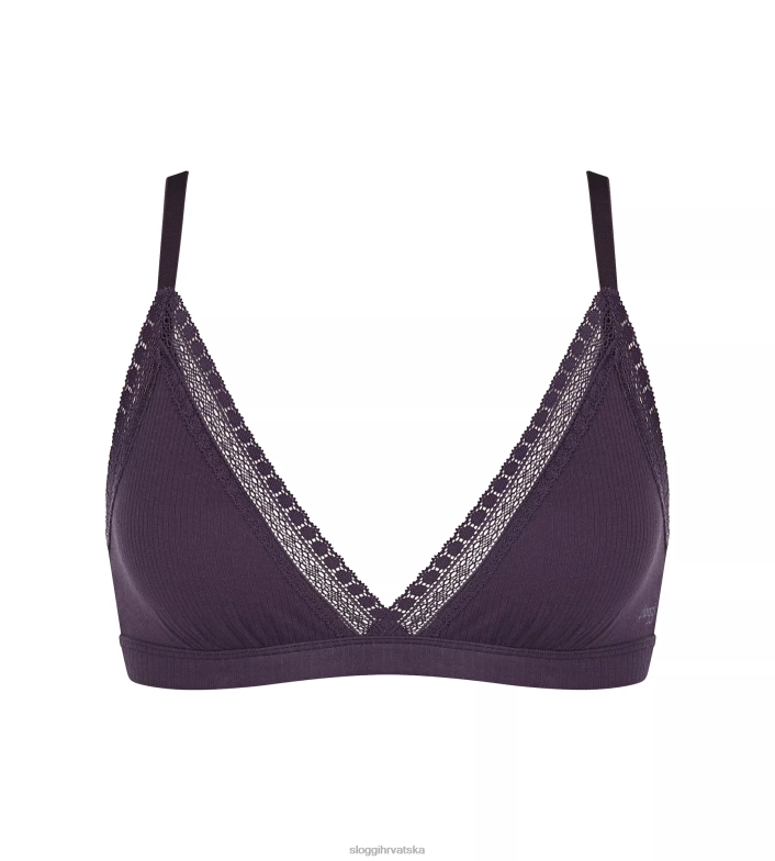 grudnjaci_sloggi_zene_go_rebrasti_bralette_borovnica_0vt48r266.png grudnjaci | sloggi žene go rebrasti bralette borovnica 0VT48R266 - Image 1