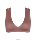 grudnjaci | sloggi žene zero feel flow bralette kakao 0VT48R513